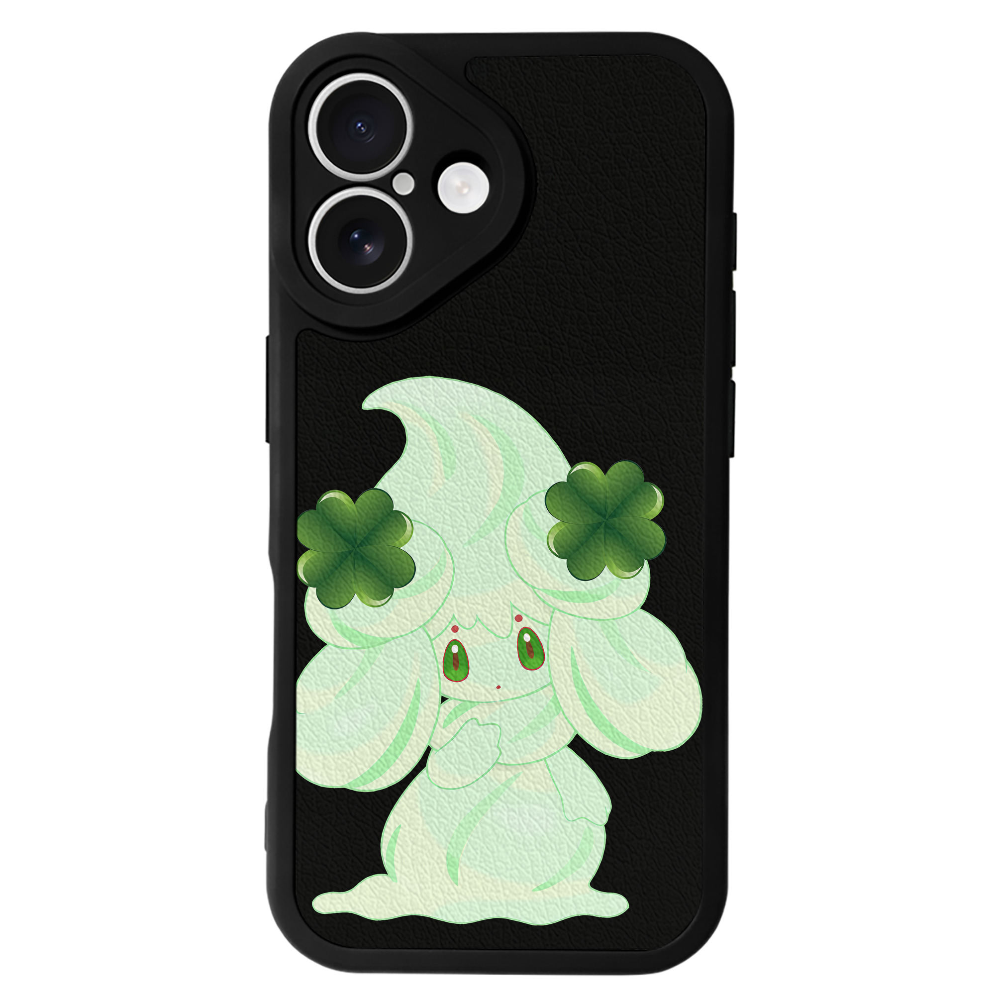 （画像用） ポケットモンスター Pokémon 【iPhone 16シリーズ対応】シリコンスマホケース（レザー調） 材質：シリコン